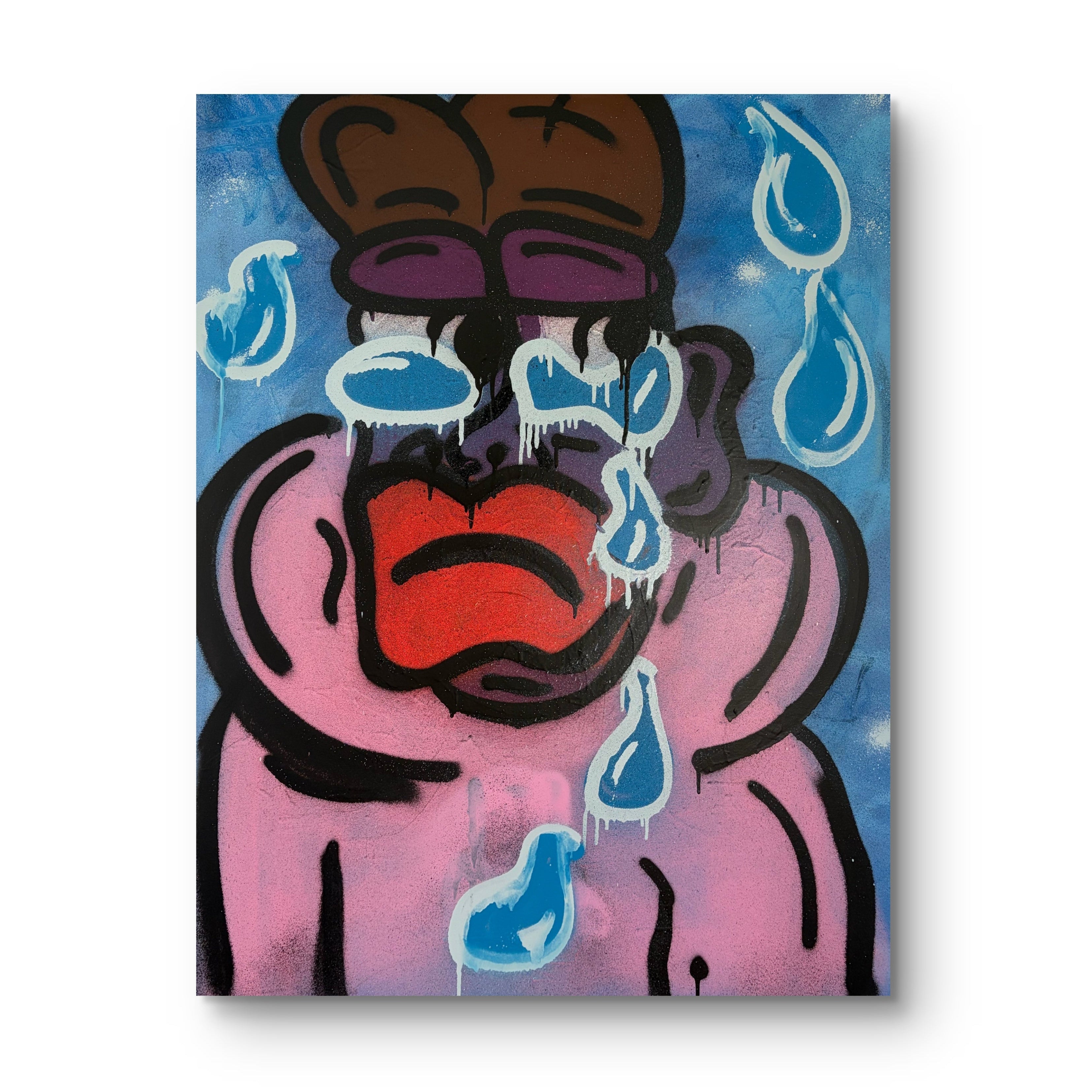 "Gangster Tears" - 80x100