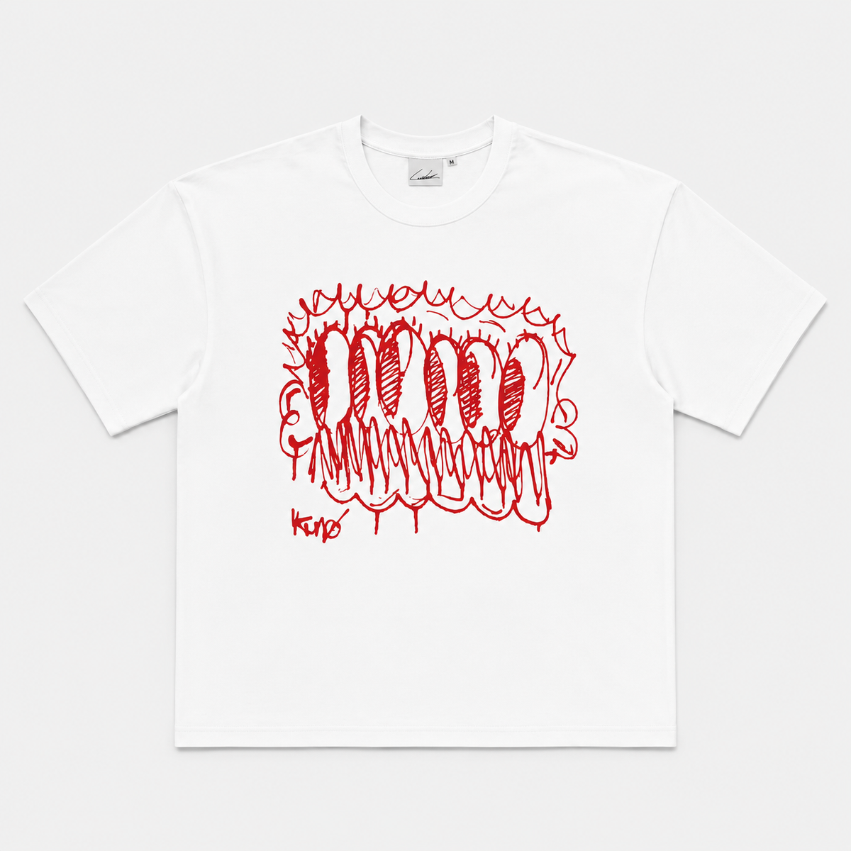 "Kunø Sketch" - T shirt (Red)