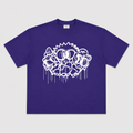 "Exhibition T shirt" - Purple