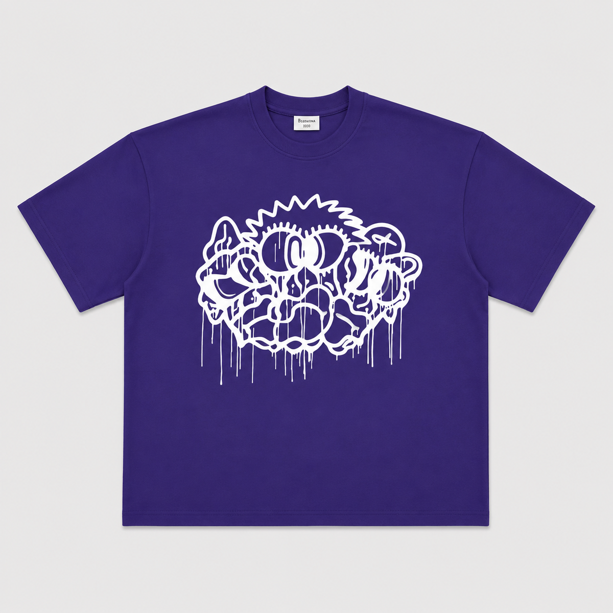 "Exhibition T shirt" - Purple