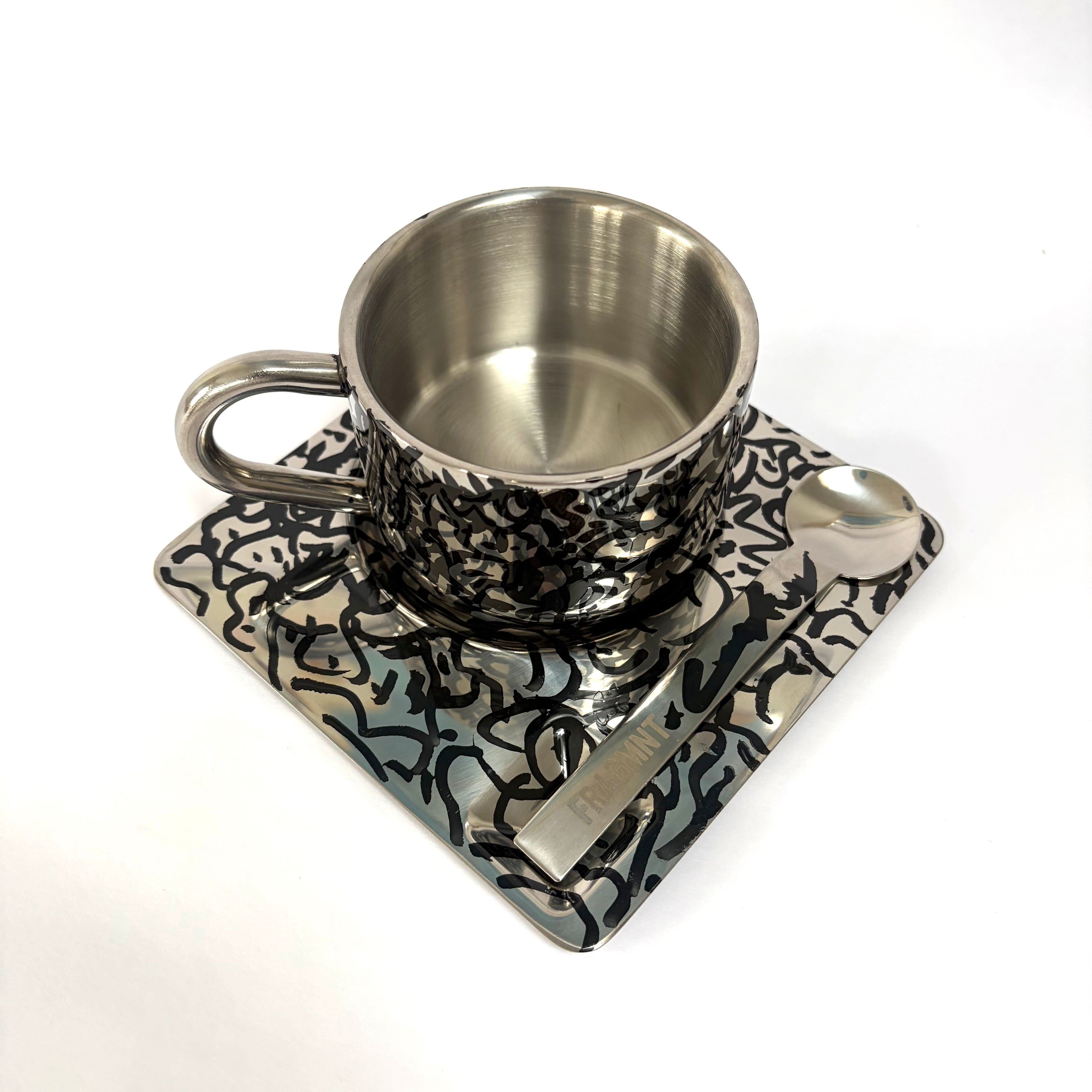 FRAGMNT X LAURITS KUNØ - HANDPAINTED STEEL CUP