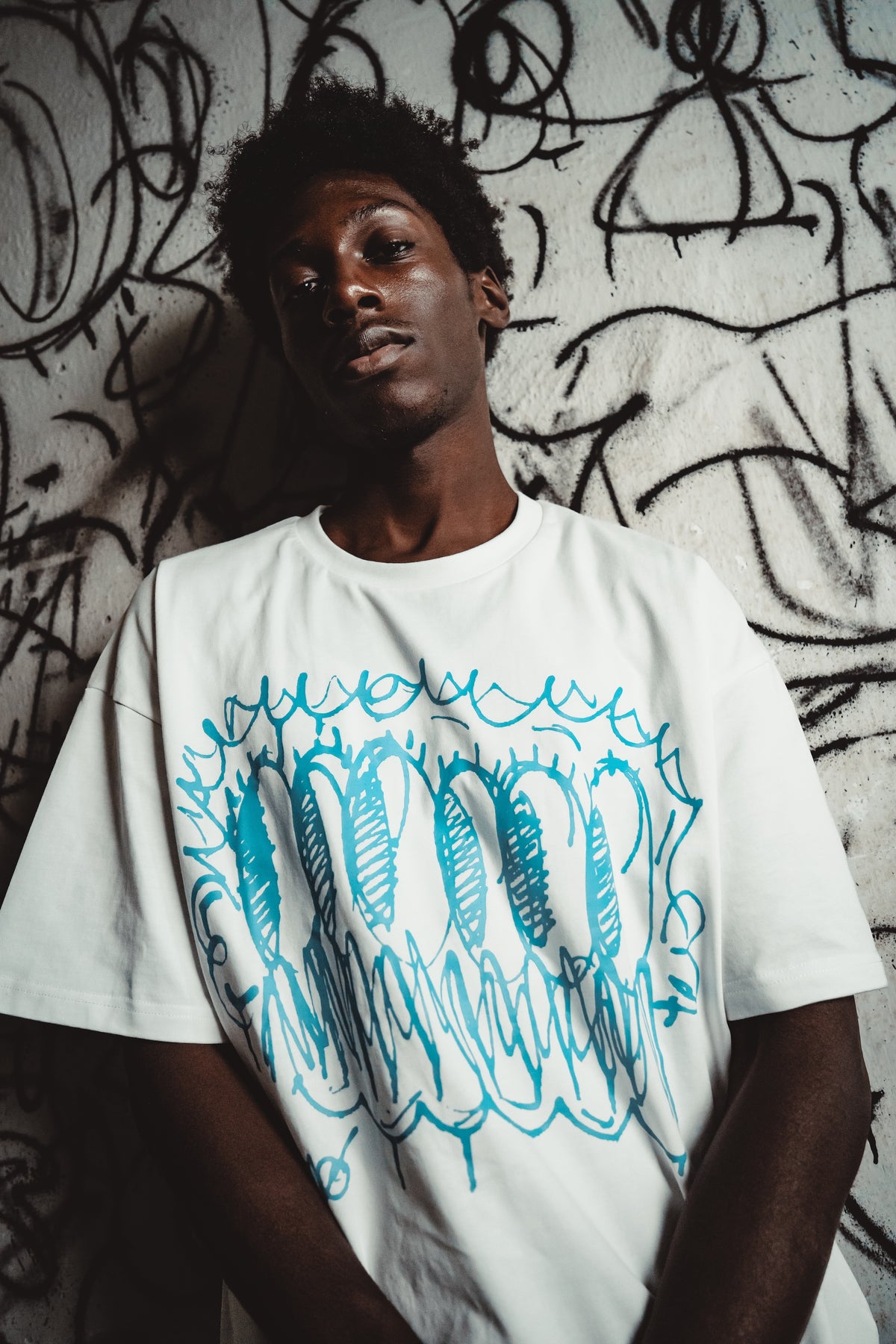 "Kunø Sketch" - T shirt (Turquoise)