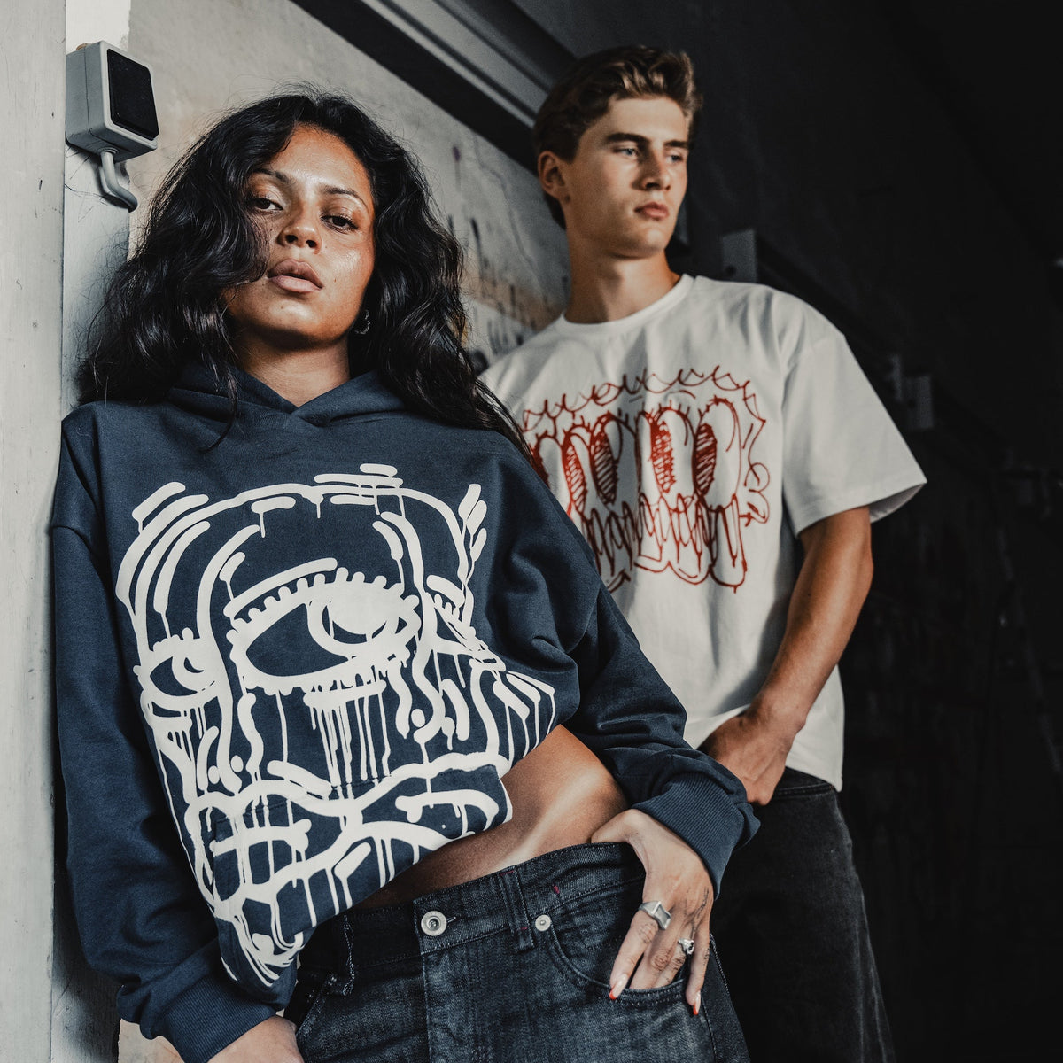 "Kunø Sketch" - T shirt (Red)